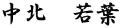 中北　若葉