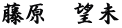 藤原　望未